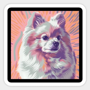 Spitz in 80's Sticker